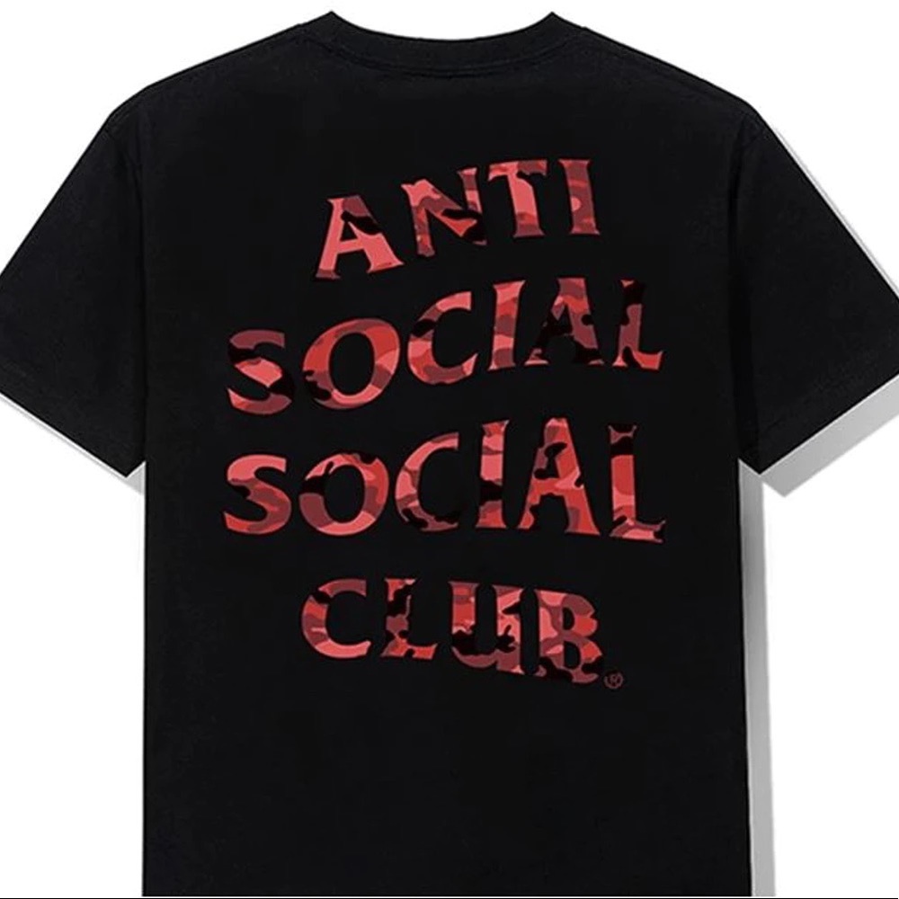 Anti Social Social Club Wild Life black t-shirt. Size Mens Large. New with tags